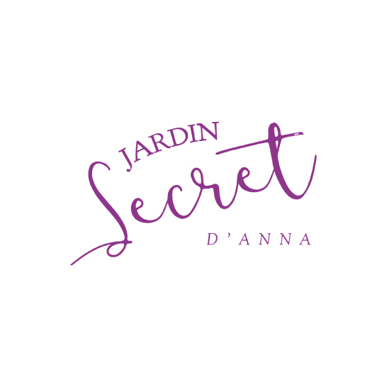 Jardin secret d'Anna, création d'un logo